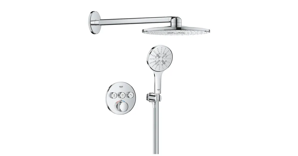 Grohe Grohtherm SmartControl Rejtett zuhanyrendszer Rainshower SmartActive 310 fejzuhannyal 1039970000 Olcsóbb