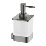 AREZZO design MONO folyékony szappantartó, gun metal AR-120039GM Kedvezményes ár