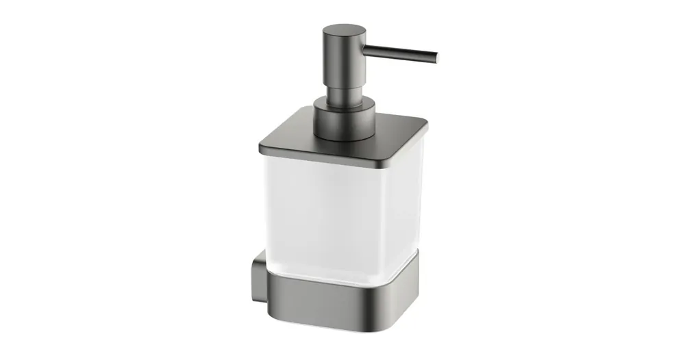 AREZZO design MONO folyékony szappantartó, gun metal AR-120039GM Kedvezményes ár