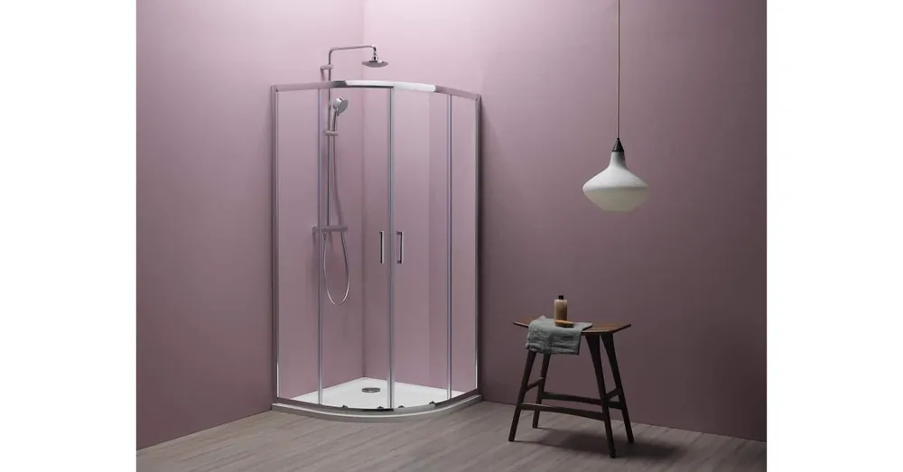 Kolpa-San Eco Quat TKP 90x90 cm negyedköríves zuhanykabin ezüst 538580 Olcsó