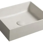 Utolsó esély SAPHO FORMIGO betonmosdó, 47,5x36,5cm, homok (FG114)