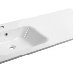 Szuper ajánlat SAPHO ARECA öntöttmárvány mosdó, 121x51,5cm (AC121L)