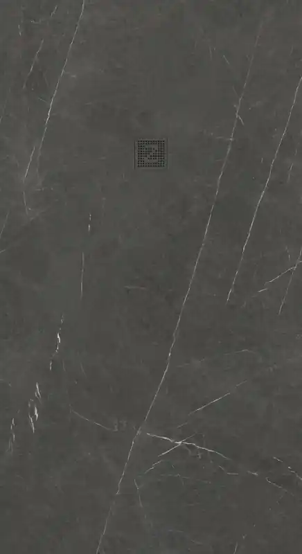 Zenon Imagine öntöttmárvány zuhanytálca Negro Marquina színben Legjobb ár