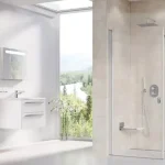 Ravak Chrome CRV1+CPS zuhanykabin szatén, átlátszó Olcsó