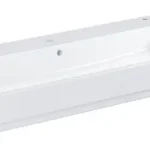 Grohe Cube 100 pultra ültethető mosdó túlfolyóval, 1 db nyitott csaplyukkal Szuper ajánlat