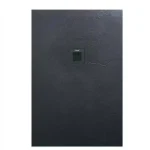 Expressz kézbesítés AREZZO design SOLIDSoft zuhanytálca 206x100 cm, ANTRACIT, színazonos lefolyóval (2 doboz)