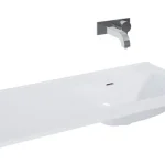 AREZZO design SKAPPA 100 cm-es mosdó (60+40) jobbos CSAPLYUK NÉLKÜL Biztonságos fizetés