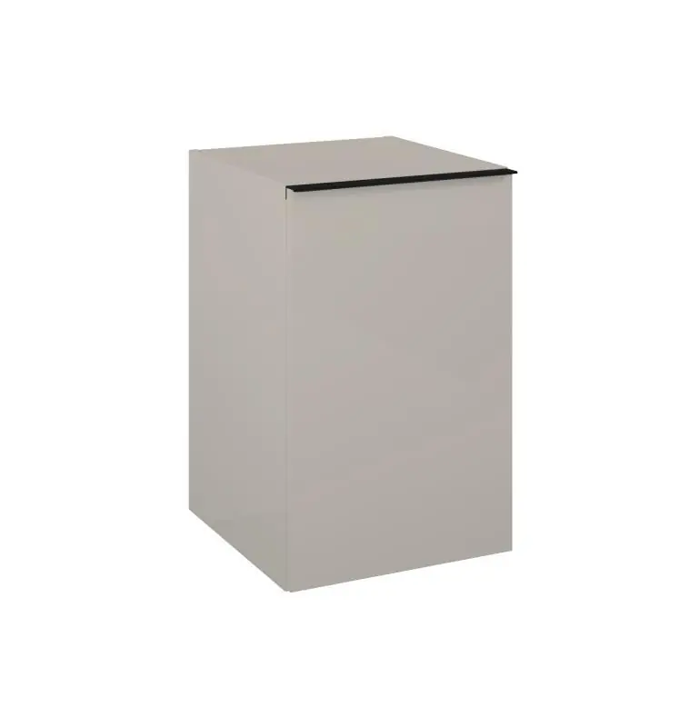 Vedd meg online AREZZO design MONTEREY 40 cm-es oldalszekrény 1 ajtóval Matt beige színben
