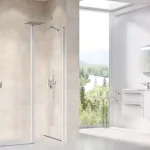 Ravak Chrome CRV1+CRV2 zuhanykabin szatén, átlátszó Árcsökkenés