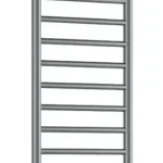 Deante SILIA Fürdőszoba radiátor matt acél 82x500x1570 Legjobb ár