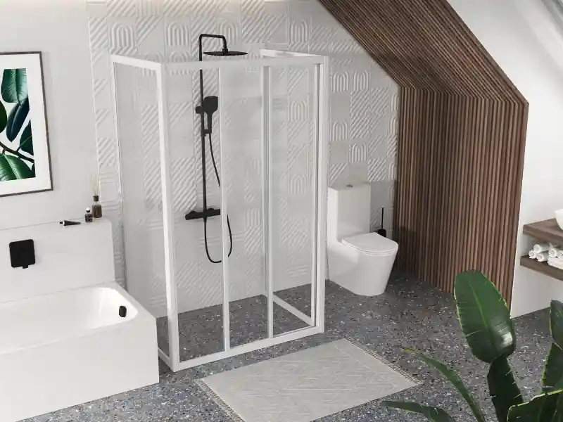 Kihagyhatatlan ajánlat Ravak Supernova ASDP3+APSS+APSS zuhanykabin fehér, transparent