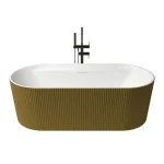 Legkelendőbb Zenon Olympia Oro Metallic/Blanco Mate szabadonálló kád