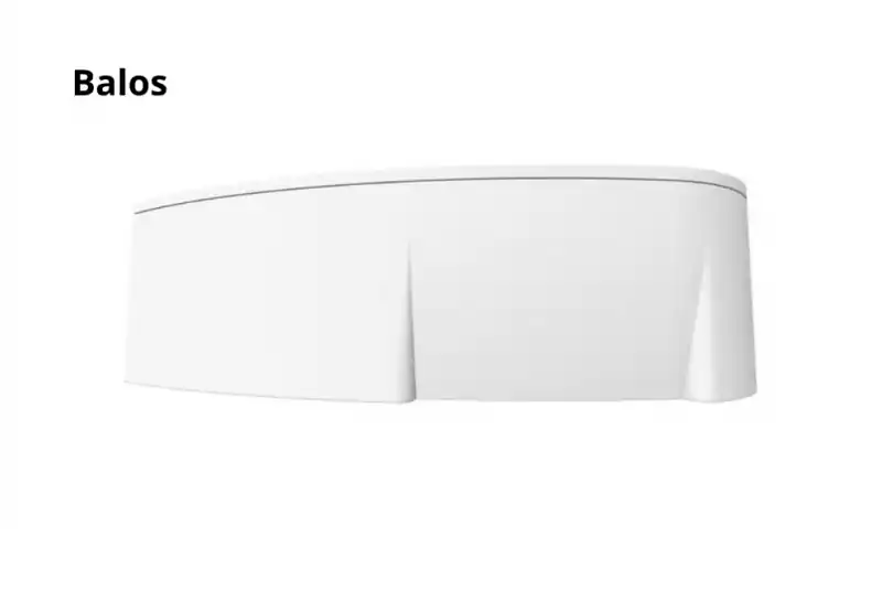 Azonnali szállítás Ravak Asymmetric előlap 150 cm akrilkádhoz