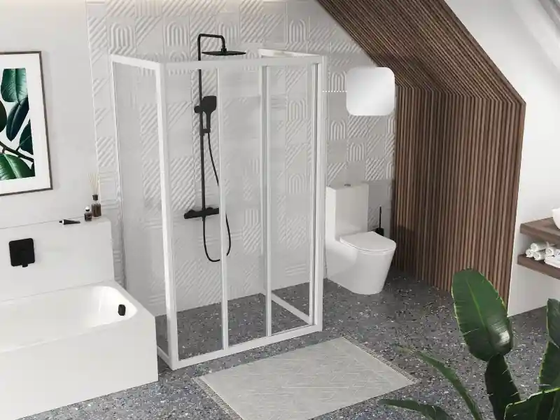 Szuper ajánlat Ravak Supernova ASDP3+APSS+APSS zuhanykabin szatén, transparent