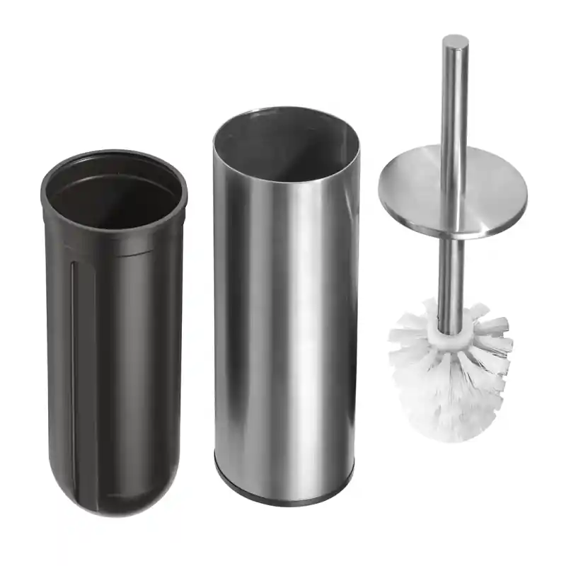 Akció BEMETA NEO álló WC kefetartó, fehér kefe, 95x380x95mm, inox/matt