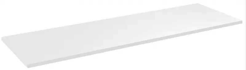 Árengedmény Sapho Cirasa DTDL pult, 131 x 46,5 x 1,8 cm, Fényes fehér