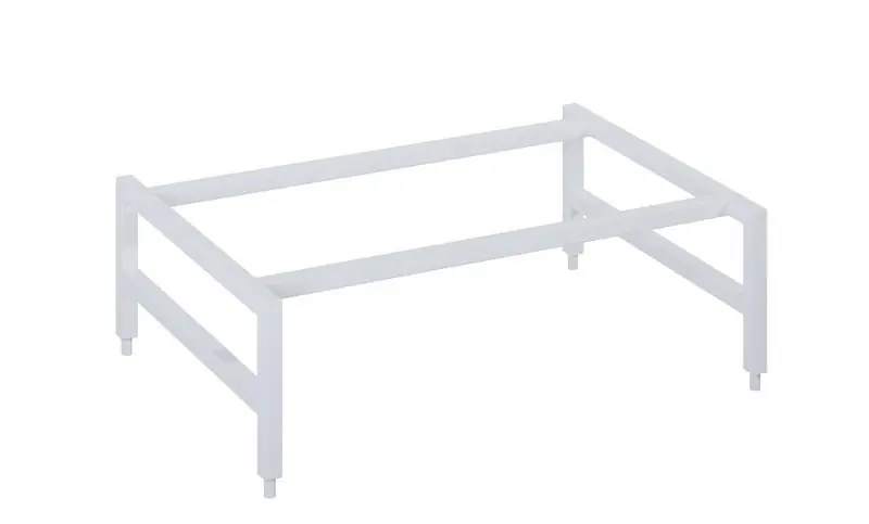 AREZZO design MONTEREY tartó láb 60 cm, matt fehér Outlet