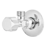 INVENA Sarokszelep, takarórozettáva, fém kezelőkar, 1/2"x1/2" Szuper ajánlat