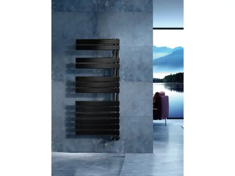 AREZZO DESIGN HORIZONT BLACK 1355X50MM TÖRÖLKÖZŐSZÁRÍTÓS RADIÁTOR AR-HB13555 Biztonságos fizetés