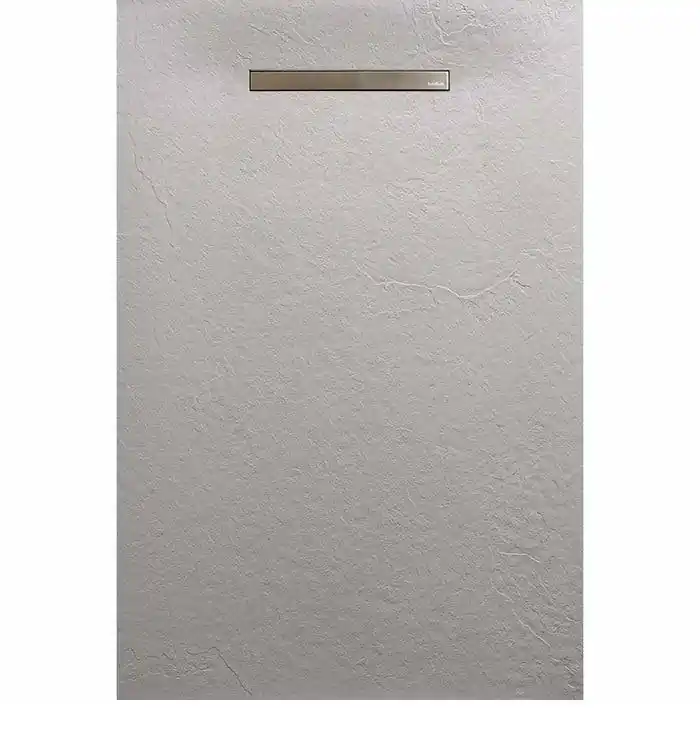 AREZZO design SOLIDSoft zuhanytálca 160x90 cm, BETON, egyenes lefolyóval (2 doboz) Szuper akció