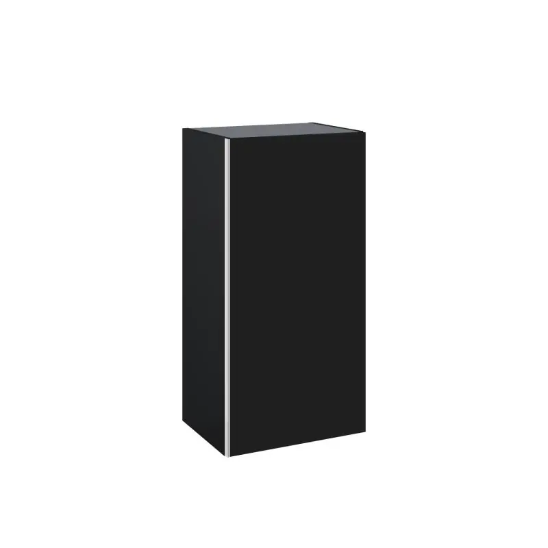 Vedd meg online AREZZO design MONTEREY 40 cm-es felsőszekrény (31,6 cm mély)1 ajtóval Matt Fekete színben