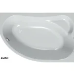 Expressz szállítás Kolpa-San Voice aszimmetrikus akryl kád 150x95