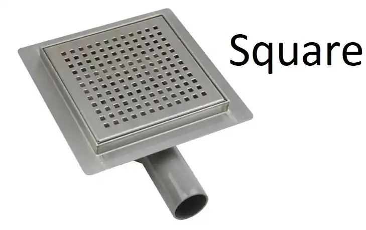 Wellis W-Drain 15x15 rozsdamentes acél padlóösszefolyó Outlet