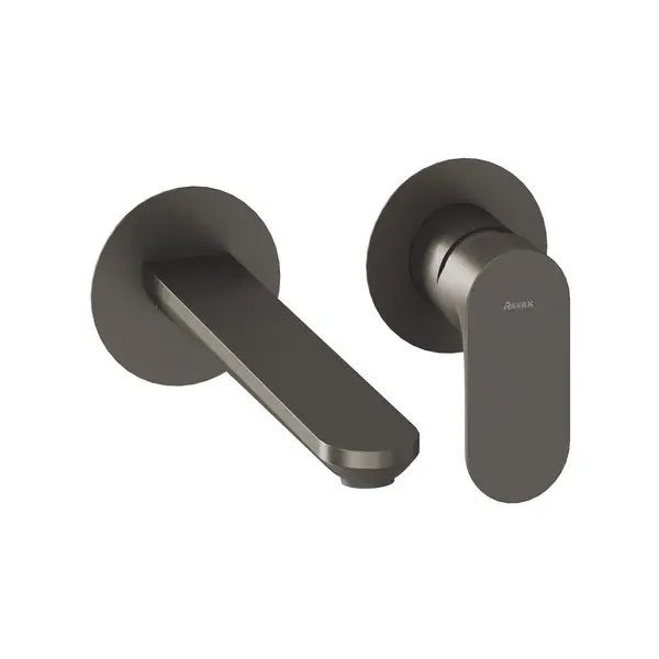 ELEGANTA FALBA SÜLLYESZTETT MOSDÓCSAPTELEP BELSŐ EGYSÉG NÉLKÜL, GRAPHITE BRUSHED Szuper ajánlat