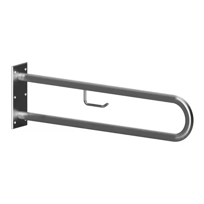 Bestseller BEMETA HELP Kapaszkodó, U-típus, WC papírtartóval, 850mm, matt