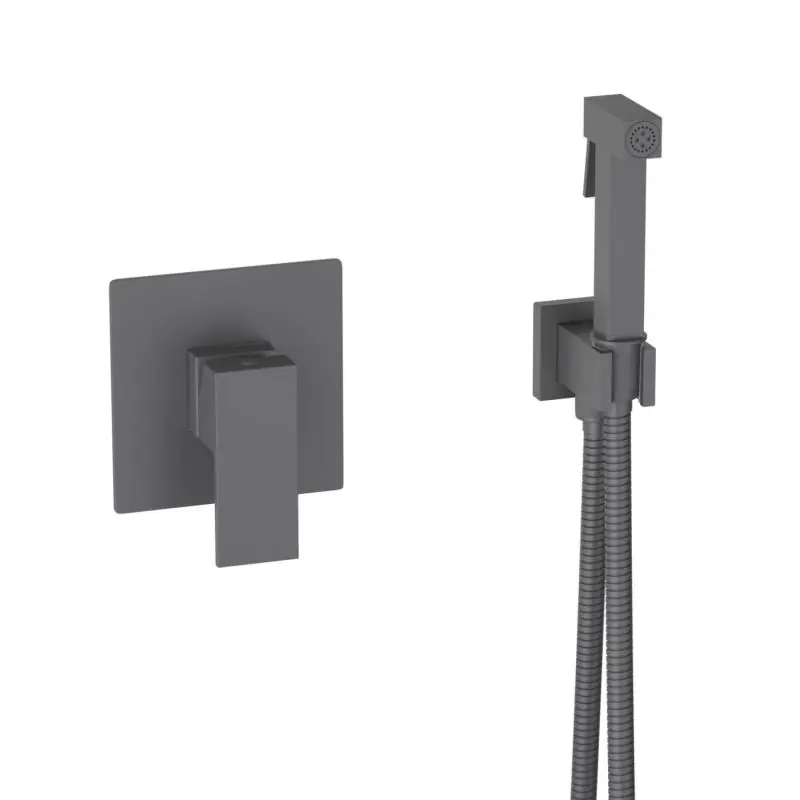 AREZZO design CUBEFIELD falsík alatti bidé csaptelep kézizuhannyal, fekete Rendeld meg most