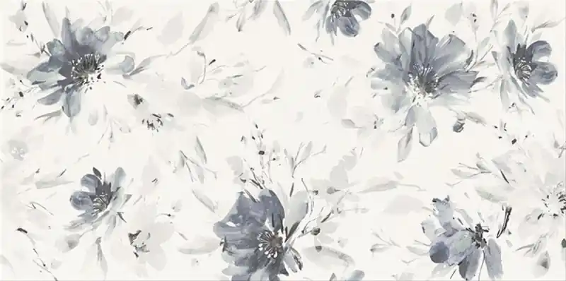 Kedvezmény Cersanit FLORAL LANDSCAPE WHITE INSERTO MICRO 29,8X59,8