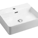 Wellis LOTUS pultra építhető mosdó 50x42,3x12,7 cm Outlet