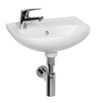 Korlátozott ajánlat Lyra Plus Hand Wash Basin 400x310x145mm, left, white _ Lyra Plus Kézmosó 400x310x145mm, bal, fehér