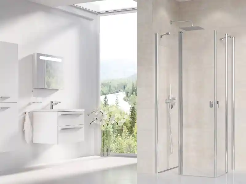 Ravak Chrome CRV2+CRV2 zuhanykabin króm Gyors kiszállítás