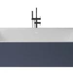 Akció Zenon Kivu Wall Cobalt/Blanco Mate kád