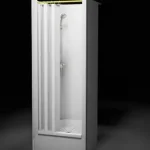 ZK813-180-F Shower cabin with curtain, including tray _ ZK813-180-F függönyös zuhanykabin, tálcával Utolsó esély