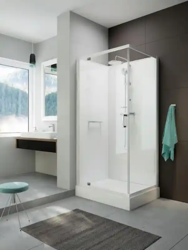 Sanglass kpl-KCDJ/CLIIa-M-90x120 zuhanykabinszett Azonnali szállítás