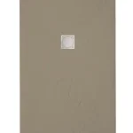Prémium Zenon smart slate öntöttmárvány zuhanytálca cream színben