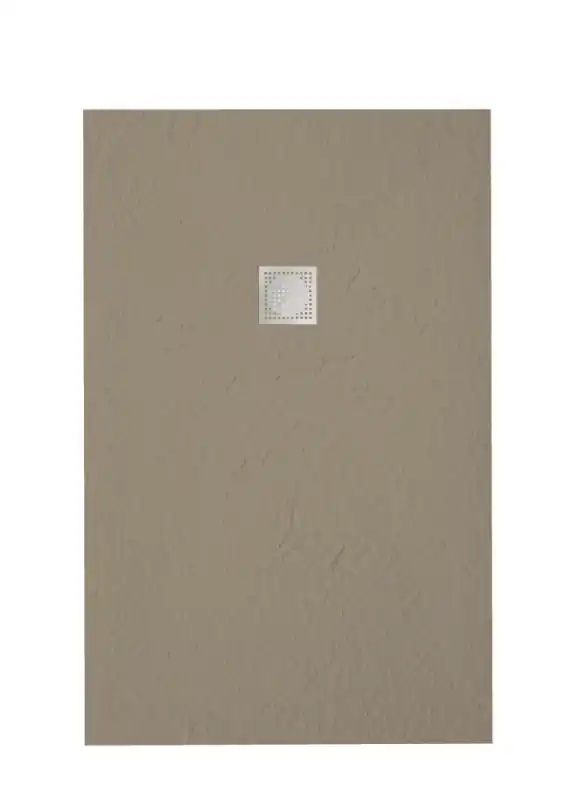 Prémium Zenon smart slate öntöttmárvány zuhanytálca cream színben