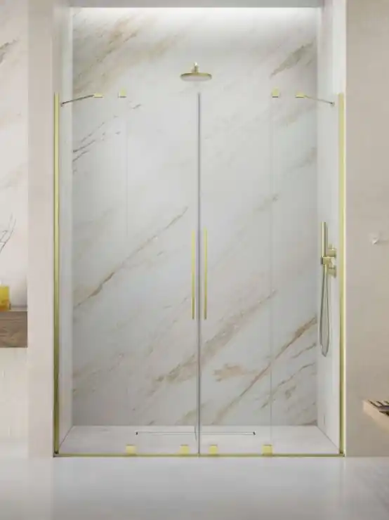 Radaway Furo Brushed Gold DWD szálcsiszolt arany zuhanyajtó Legjobb ár