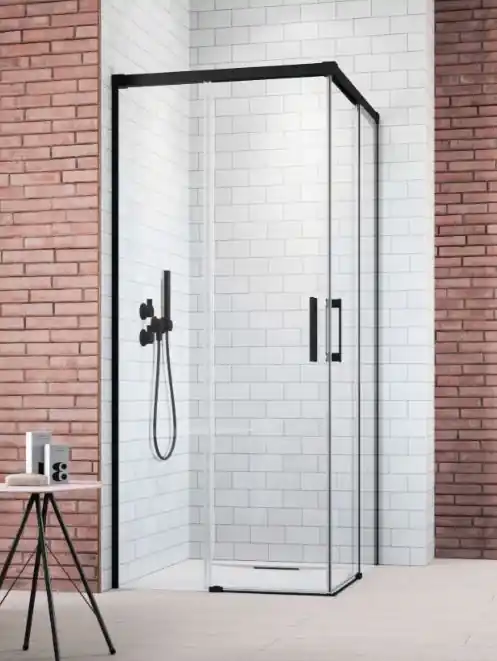 Radaway Idea Black KDD szögletes fekete zuhanykabin Nézd meg most