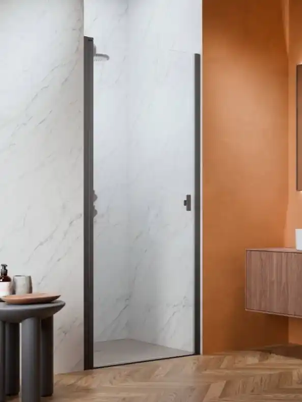 Akciós ár Radaway Nes Brushed GunMetal DWJ I szálcsiszolt fegyvermetál zuhanyajtó