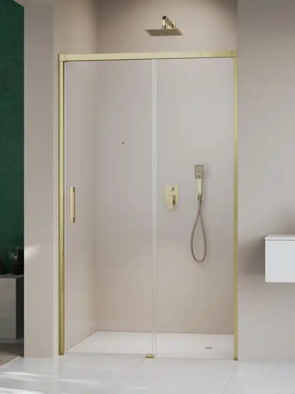 Alacsony ár Radaway Idea DWJ Brushed Gold zuhanyajtó