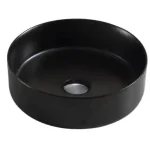 Wellis ROSE Black Pultra építhető mosdó, matt fekete 35,5 x 12 cm Szuper akció