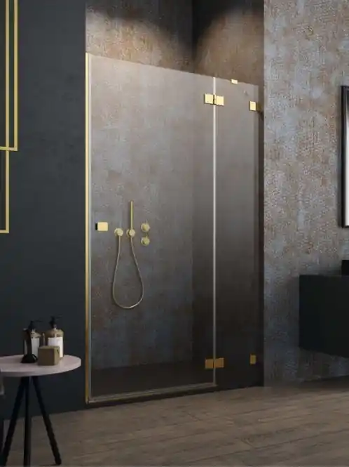 Szuper akció Radaway Essenza Pro Gold DWJ arany zuhanyajtó