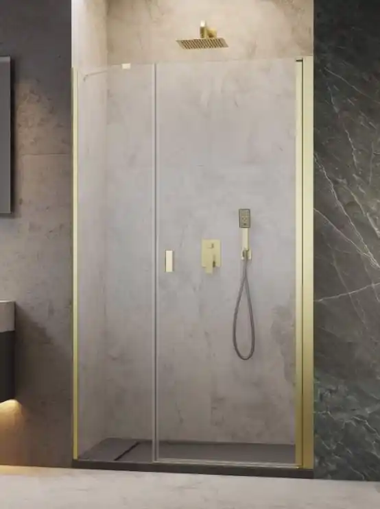 Radaway Nes Brushed Gold DWS szálcsiszolt arany zuhanyajtó Népszerű