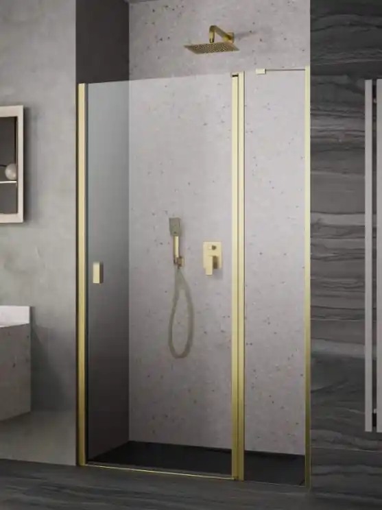 Csak ma Radaway Nes Brushed Gold DWJ II szálcsiszolt arany zuhanyajtó