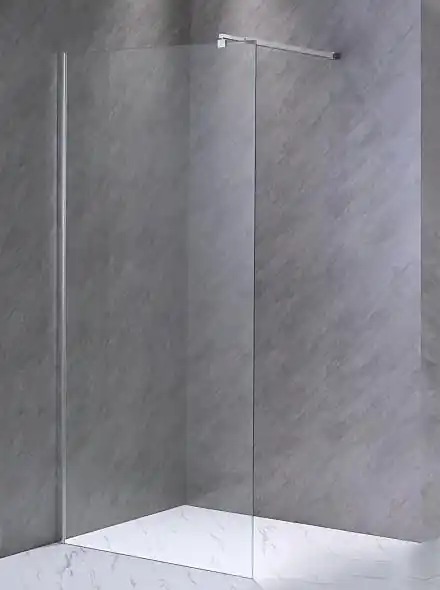 Biztonságos vásárlás Divus Átlátszó üveges walk-in zuhanyfal, több méretben , Nano bevonat 8mm vastag