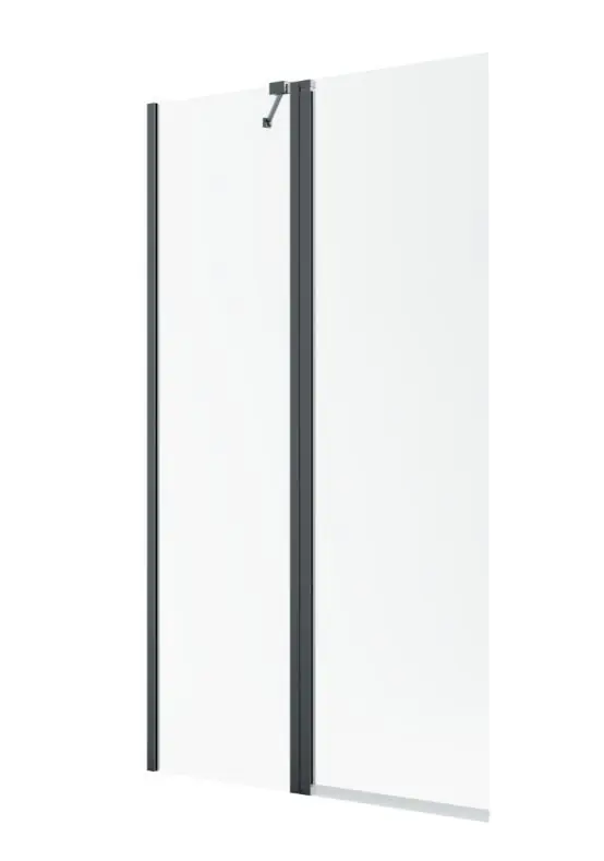 Radaway Nes Brushed GunMetal PND II szálcsiszolt fegyvermetál kádparaván Exkluzív ajánlat
