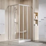 Ravak Supernova ASRV3+ASRV3 zuhanykabin szatén, transparent Bestseller